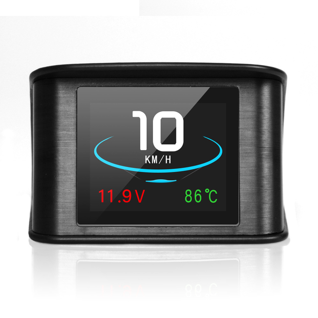HUD P10 Car OBD2 Head up Display HUD on Board Computer Digital Speedometer With Fuel Consumption Auto Electronic Accessories