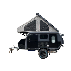 Remolques de Viaje Todoterreno Nuevos, Remolque de Viaje 4x4, Caravana, Remolque <span class=keywords><strong>Camper</strong></span> con Soporte para Bote de Pesca - Product Image 2