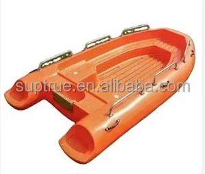 Bateau de pêche de croisière en plastique 3.5m Max. 6 personnes en plastique PE-HD plusieurs couleurs avec moteur hors-bord en option pour le sauvetage - Product Image 3