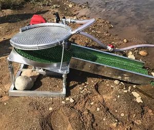 पोर्टेबल स्वचालित स्वर्ण पैनिंग उपकरण मिनी गैसोलीन इंजन गोल्ड विभाजक सोने की धुलाई मशीन - Product Image 4