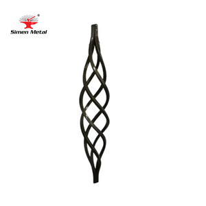 Composants ornementaux en fer forgé de haute qualité Panier en fer décoratif de meilleure qualité pour clôture et treillis à un prix imbattable - Product Image 3