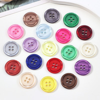 Boutons ronds en résine perle haut de gamme pour chemises et manteaux-OEM personnalisé disponible, brillant et irisé, vente en gros pour accessoires