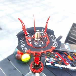 Cachimba El Bomber Apocalypse Original de Rusia, Estilo Japonés, Acero Inoxidable, Aleación de Aluminio, para Bares, Salones y Tiendas, Shisha Elbomber - Product Image 3