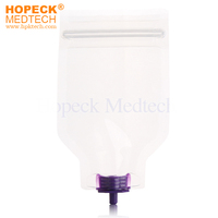 Kit de poches de gravité pour alimentation entérale médicale personnalisées Hopeck, écologiques, en PVC jetable de qualité alimentaire, pour usage alimentaire (nouilles)