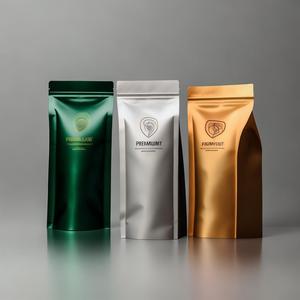 ถุงใส่เมล็ดกาแฟเอธิโอเปีย ยี่ห้อ Brand Custom Food Grade Safe แบบซีล 8 ด้าน ใส มองเห็นได้ชัดเจน บรรจุเมล็ดกาแฟคั่วเต็มเมล็ด ยี่ห้อ <span class=keywords><strong>Yirgacheffe</strong></span> Single Origin - Product Image 1