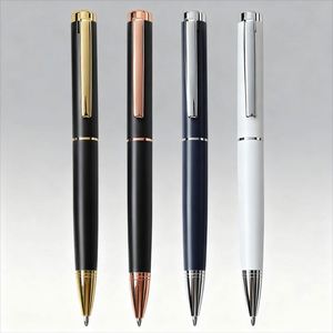 Hot Selling Premium Business Metal Ballpoint <b>Pen</b> with logo Business Signature Metal <b>Pen</b> Black Suitable for Corporate Gifting - Product Image 1
