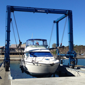 Grúa Móvil Portátil de Servicio Pesado para Barcos de 300t-600t, Elevador de Embarcaciones con Ruedas de Goma, Grúa Pórtico para Buques - Product Image 4
