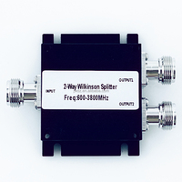 Microstrip deux diviseur de puissance 698-3800mhz, fabricant 698-3800 2way Wilkinson Rf diviseur de puissance