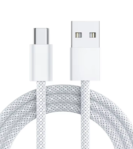 USB a to <strong>C</strong> <strong>Type</strong>-<strong>C</strong> 3A Fast Charging Nylon Data <strong>Cable</strong> - Product Image 6