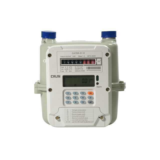AMI Smart Prepaid Gas Meter with NB-IoT Two-Way Communication and Keypad