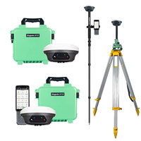 Récepteur GNSS RTK E1 Lite 1408 canaux avec IMU IP68 -40~65°C Température d'exploitation UHF/Bluetooth/WiFi