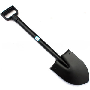 Pelle de camping 71 cm avec poignée en D, acier au manganèse, qualité industrielle, pour le camping et la survie - Product Image 4