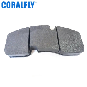 Xe tải phanh Pad wva 29165 0509290100 0980107240 0980108150 0980106430 0509290050 0980106430 cho bpw - Product Image 6