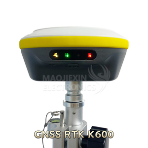 เครื่องรับสัญญาณสำรวจภูมิประเทศ GNSS RTK รองรับดาวเทียมทุกประเภท DGPS K600 สำหรับงานสำรวจภูมิประเทศ โครงการก่อสร้าง การเกษตร GNSS RTK - Product Image 1