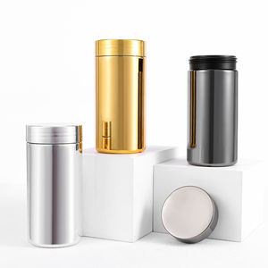 Botella de Plástico Electrochapada de 300ml para Alimentos, Envase de PE de Grado Alimenticio para Té en Hojas, Cápsulas, Aceite de Pescado con Tapa de Rosca - Product Image 2