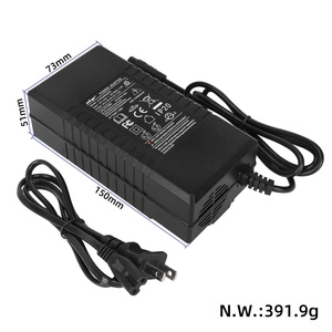 Cargador Ulip de 54.6V 2A con Cabezal LP16-3P y Enchufe Estadounidense para Batería de Scooter Eléctrico - Product Image 2