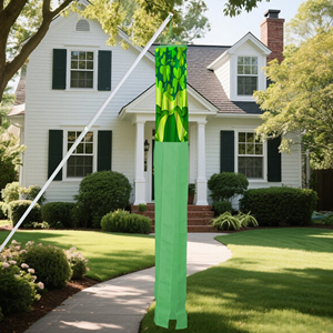 Décoration de jardin personnalisée pour la Saint-Patrick : chaussettes à vent imprimées numériquement pour la cour, le jardin et la véranda - Product Image 5
