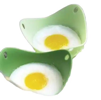 Высокотемпературный силиконовый котел для яиц, теплый креативный держатель для яиц, случайный цвет