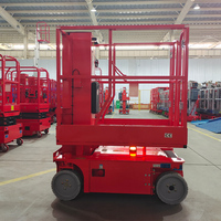 Plateforme élévatrice verticale monomât autopropulsée fabriquée en Chine, très vendue, certifiée CE