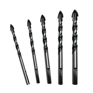 Xinrun Tools Multipurpose Drill <b>Bits</b> 6mm <b>8mm</b> 10mm 12mm <b>Hex</b> Shank YG6X Alloy For Synthetic Materials Graphite - Product Image 1