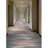 Moquette d'hôtel multicolore pour casino et club, solution décorative haut de gamme pour sols