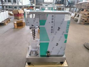 桌面灰色水果调味品冰淇淋混合搅拌机/漩涡冷冻冰淇淋搅拌机制造商 - Product Image 2