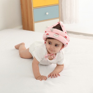 Chống va chạm bé Mũ bảo hiểm, có thể điều chỉnh chống va chạm mềm dễ thương bé đầu bảo vệ cho bò đi bộ bé an toàn Mũ bảo hiểm - Product Image 6