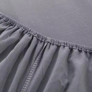 <span class=keywords><strong>Drap</strong></span>-<span class=keywords><strong>housse</strong></span> en coton à carreaux 95% coton, taille king, avec 5% de fibres d'argent, anti-fatigue, pour la mise à la terre - Product Image 5