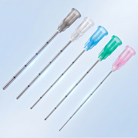 Offre Spéciale : Micro-canules à Aiguille Émoussée en Acier Inoxydable 304 (100 pièces) – Calibres 16G, 18G, 21G, 23G, 25G, 27G pour Usage Clinique