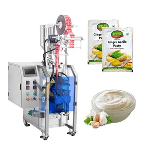 High speed automatic 5ml 10 ml stick bag tomato pepper sauce ginger garlic paste packaging machine