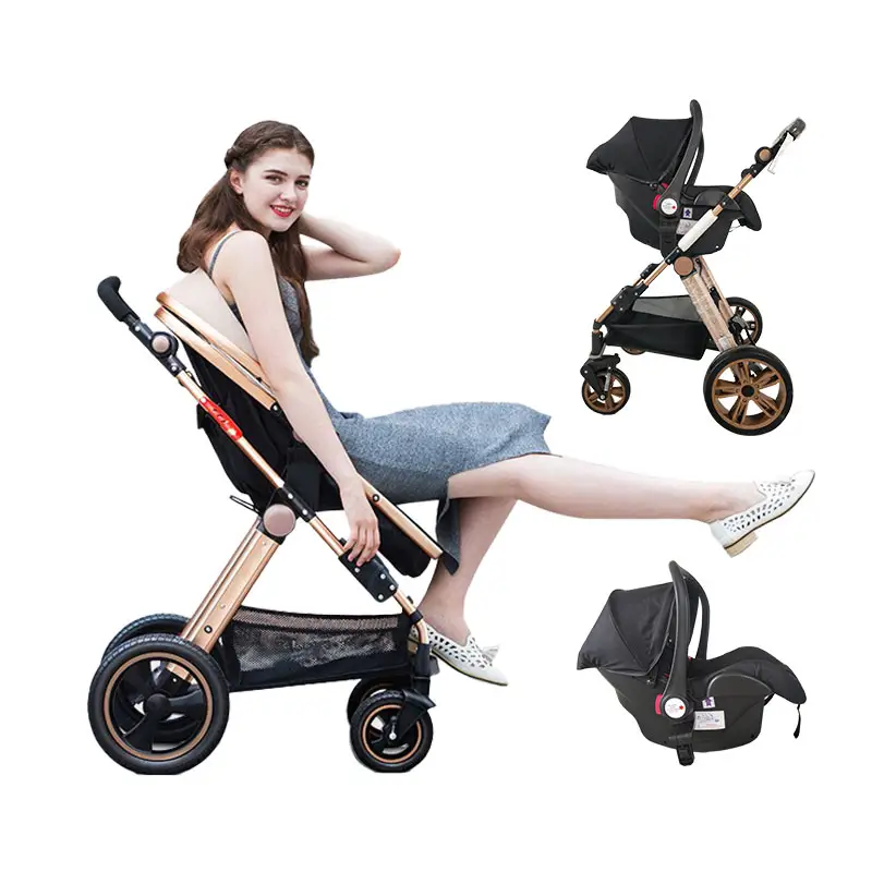 High Quality Baby Stroller Pram 3 In 1 360 Rotation stroller Buy China Baby Stroller With Car seat