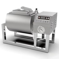 Mesin Marinasi Daging Vakum Meja 20L 300W dengan Kontrol Digital dan Tombol Stop Darurat