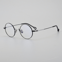 AEV-B03Y nouveau japon japonais 100% fait à la main pur acétate titane optique luxe Top qualité montures de lunettes