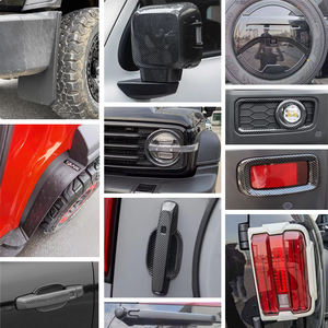 Accesorio <span class=keywords><strong>para</strong></span> Auto GWM Tank 300 SUV, Piezas <span class=keywords><strong>de</strong></span> Suspensión Exterior, Decoración con Patrón <span class=keywords><strong>de</strong></span> <span class=keywords><strong>Fibra</strong></span> <span class=keywords><strong>de</strong></span> Carbono, Accesorios Interiores - Product Image 4