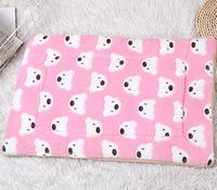 Tissu en flanelle polaire à double face imprimé en jacquard en velours corail de l'usine chinoise pour animaux de compagnie pour couverture pyjama bébé