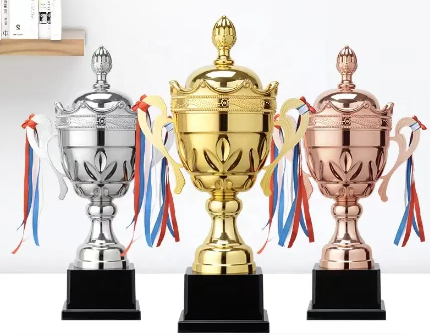 Medalhas e Troféus de Basquete de Metal para Copa do Mundo de Esportes de Prêmio Personalizado