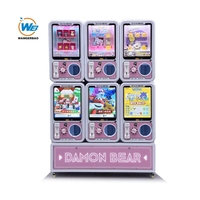 Metal Mini Gachapon Machine-100 Gachapon Coin Machine Vending Capsule Toy pour Kinder Surprise Egg With Good Service