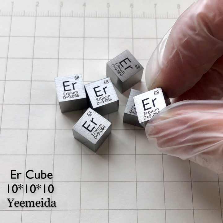 Density Cube Set - Periodic Table Metal Cubes Collection