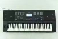 Keyboard Piano Digital Profesional Murah 61-Tombol Layar Digital 500-Nada 80-Lagu Demo Jack Headphone 3.5mm Plastik Hitam AS