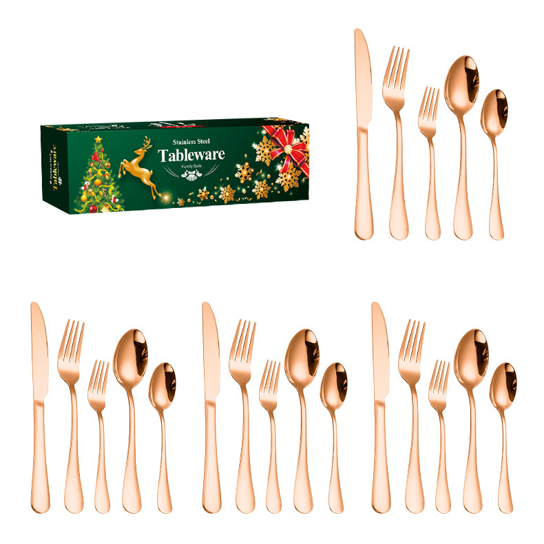 20pcs set-rose gold