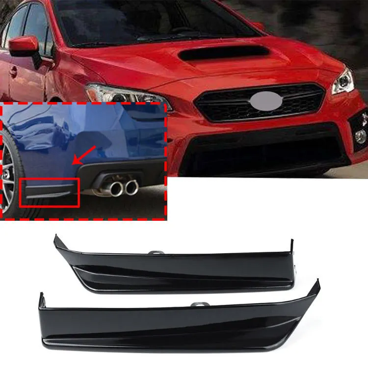 Wrap Diffusor Splitter Canard Add-on Seiten schürzen Spats Cap Spoiler Hecks toß stange Lippe Für Subaru Impreza WRX STI2015-2019