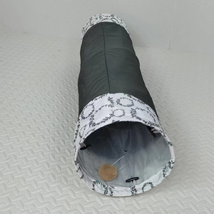 Nieuwe Oxford-stof mode hoge kwaliteit bedrukte bladeren herfst/winter kattentunnel & tent met aangepast logo D25*90cm - Product Image 4