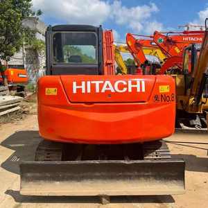 Excavatrice d'origine japonaise Hitachi de 6 tonnes mini-pelle à vendre mini-pelle d'occasion bon marché Hitachi ZX60 ZX55 ZX75 - Product Image 2