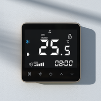 Sistem Pemanas Lantai Listrik Tuya Smart Thermostat OEM Smart WiFi Digital HVAC Controller Penghemat Energi Rumah Tangga