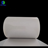 GY Offre Spéciale Polyester PET Film Blanc Laiteux Rouleau Matériel