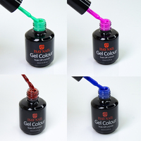 Fournitures en Gros Kit de Salon Ongles Soak Off OEM Ensemble de Couleurs Marque Privée Logo Vernis à Ongles Gel UV