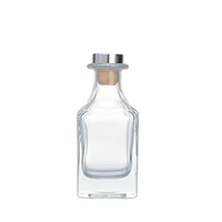 Flacon en verre de 150 ml pour désodorisant d'air vide, flacon de parfum avec bouchon en liège et pour bâtonnets