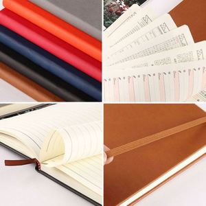 PU Strap <b>Notebook</b> A5 Business Office Notepad Meeting Excerpt Book - Product Image 3