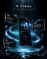 Abonnement Tidal Premium Tidal Music 12 mois, comptes Tidal, abonnement Tidal Hifi Plus 1 an