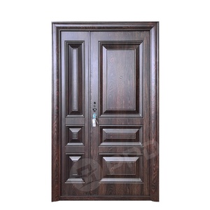 Porte de sécurité d'appartement moderne en acier <span class=keywords><strong>MAGE</strong></span> avec poignées mère-fils, finition thermolaquée, fonction antivol, ouverture manuelle, garantie 5 ans - Product Image 3